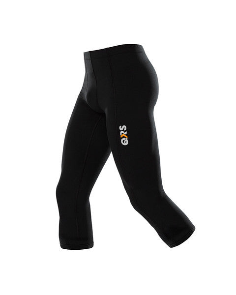 Men's Black 3/4 Legging