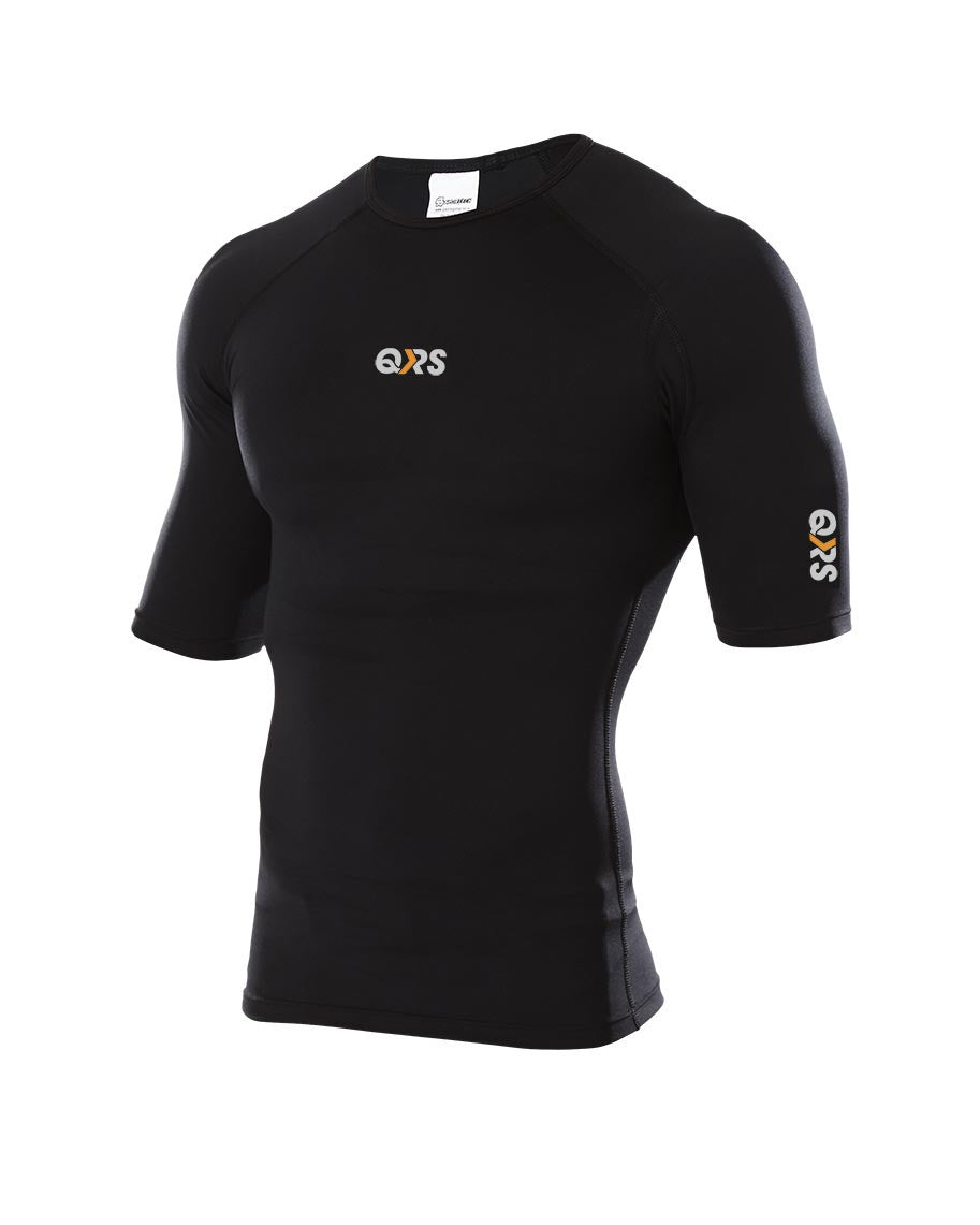 Men's Black Short Sleeve Top Quick Response